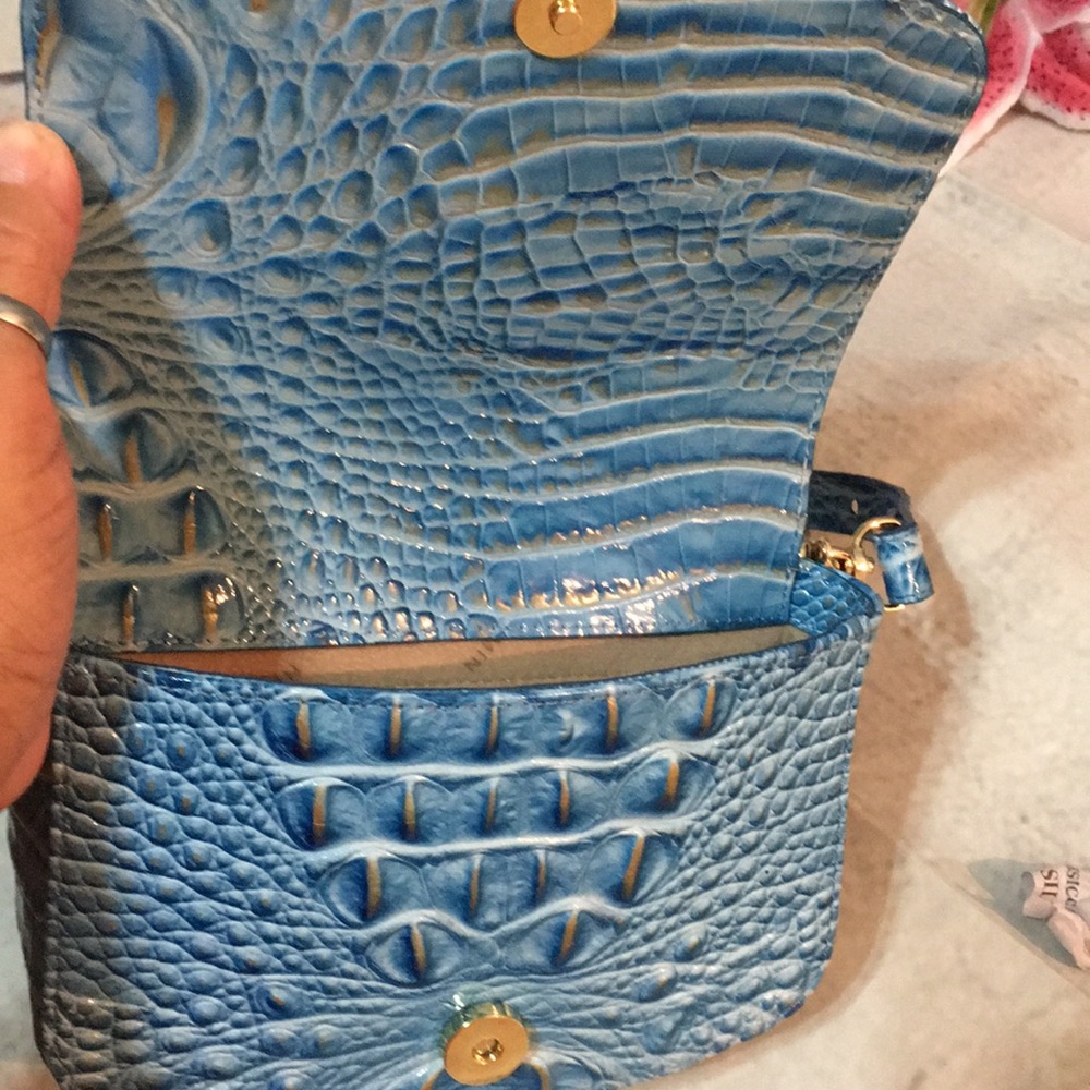 Brahmin LIL CERULEAN MELBOURNE Convertible Bag NWT. PRICE IS FIRM - Picture 7 of 8